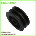 G47-070990-003. Double Pulley.