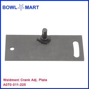 A070-011-225U. Weldment Crank Adj. Plate