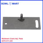 A070-011-225. Weldment Crank Adj. Plate