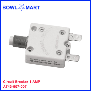 A743-507-007. Circuit Breaker 1 AMP