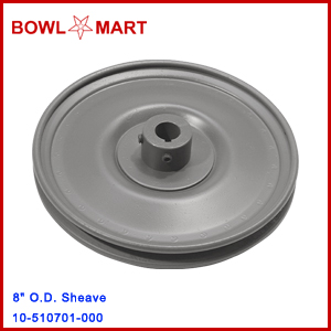 10-510701-000. 8" O.D. Sheave