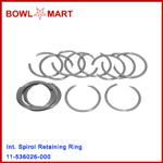 11-536026-000. Int. Spirol Retaining Ring