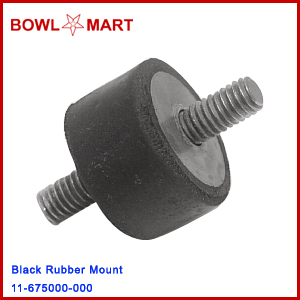 11-675000-000. Black Rubber Mount