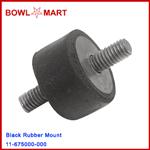 11-675000-000. Black Rubber Mount