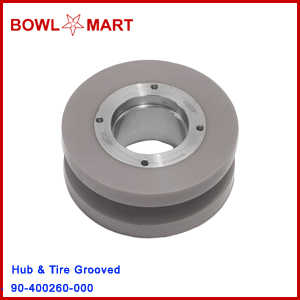 90-400260-000. Hub & Tire Grooved