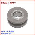 90-400260-000. Hub & Tire Grooved
