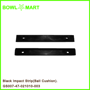 G47-021010-003. Black Impact Strip(Ball Cushion).