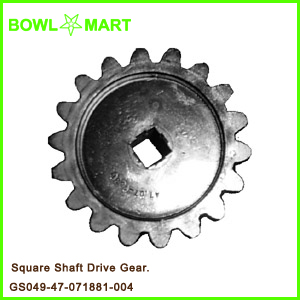 G47-071881-004. Square Shaft Drive Gear.