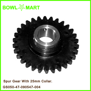 G47-090547-004. Spur Gear With 25mm Collar.