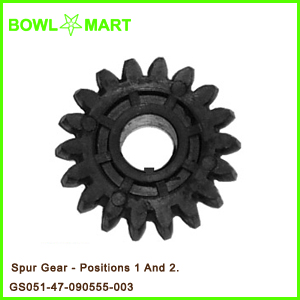G47-090555-003. Spur Gear - Positions 1 And 2.